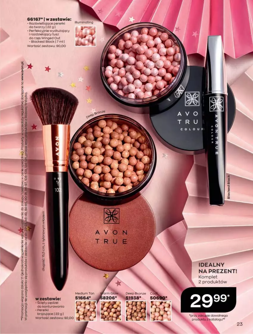 Gazetka promocyjna Avon - Katalog Avon 12/2021 kampania grudzień - ważna 01.12 do 31.12.2021 - strona 23 - produkty: Lack, Tusz