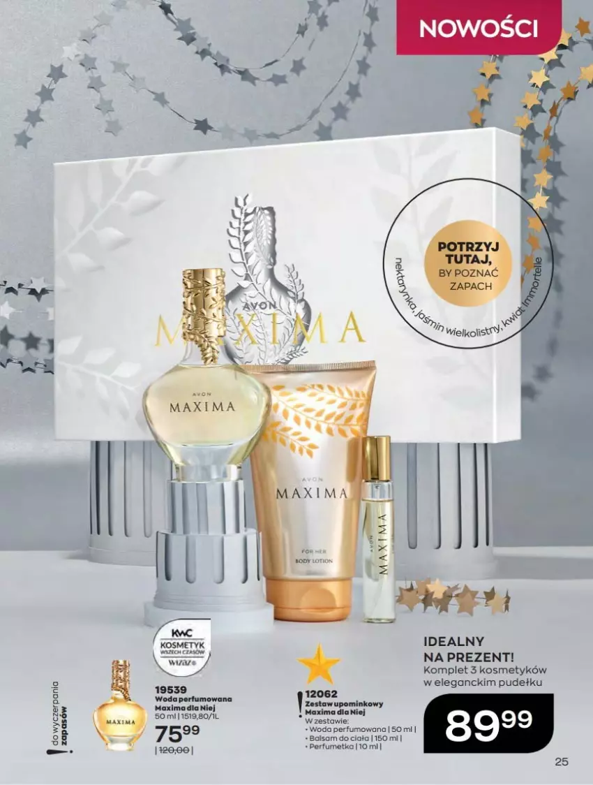 Gazetka promocyjna Avon - Katalog Avon 12/2021 kampania grudzień - ważna 01.12 do 31.12.2021 - strona 25 - produkty: Perfum, Woda, Woda perfumowana