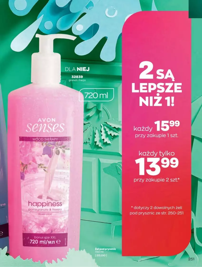 Gazetka promocyjna Avon - Katalog Avon 12/2021 kampania grudzień - ważna 01.12 do 31.12.2021 - strona 251