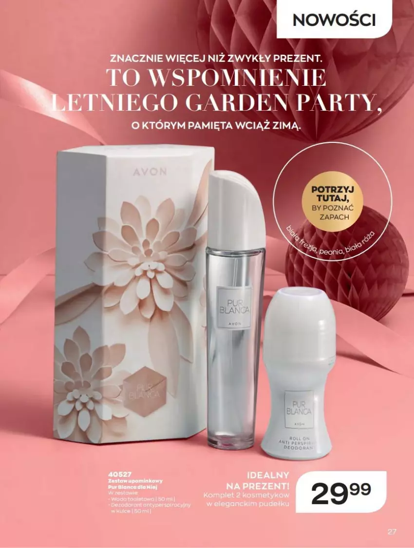 Gazetka promocyjna Avon - Katalog Avon 12/2021 kampania grudzień - ważna 01.12 do 31.12.2021 - strona 27 - produkty: Mięta