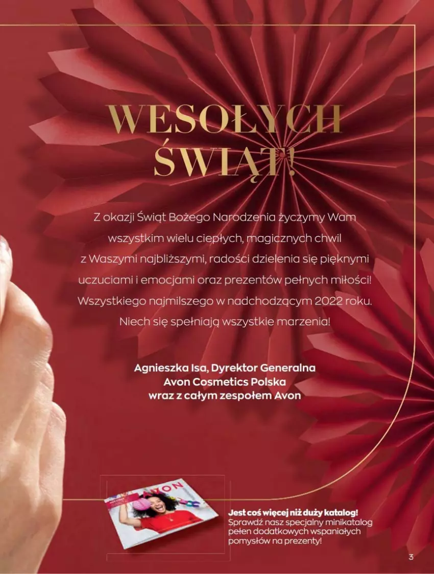 Gazetka promocyjna Avon - Katalog Avon 12/2021 kampania grudzień - ważna 01.12 do 31.12.2021 - strona 3