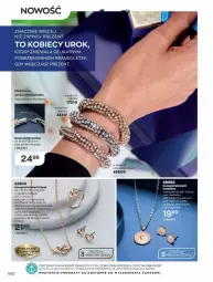 Gazetka promocyjna Avon - Katalog Avon 12/2021 kampania grudzień - Gazetka - ważna od 31.12 do 31.12.2021 - strona 160 - produkty: Naszyjnik, Cynk, Pierścionek, Kolczyki, Tytan, Bransoletka, Orka