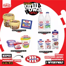 Gazetka promocyjna Topaz - Gazetka - Gazetka - ważna od 15.06 do 15.06.2025 - strona 10 - produkty: Ser, Maślanka, Mlekovita, Deser, Mleko