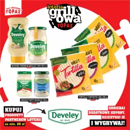 Gazetka promocyjna Topaz - Gazetka - Gazetka - ważna od 15.06 do 15.06.2025 - strona 24 - produkty: Chrzan, Majonez, Tortilla