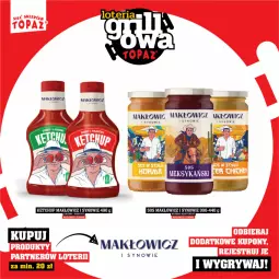 Gazetka promocyjna Topaz - Gazetka - Gazetka - ważna od 15.06 do 15.06.2025 - strona 38 - produkty: Ketchup