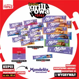 Gazetka promocyjna Topaz - Gazetka - Gazetka - ważna od 15.06 do 15.06.2025 - strona 48 - produkty: Milka