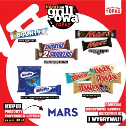 Gazetka promocyjna Topaz - Gazetka - Gazetka - ważna od 15.06 do 15.06.2025 - strona 51 - produkty: Milky Way, Twix, Baton