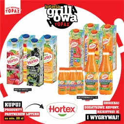 Gazetka promocyjna Topaz - Gazetka - Gazetka - ważna od 15.06 do 15.06.2025 - strona 64 - produkty: Sok, Inka, Nektar, Hortex