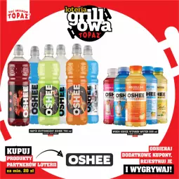 Gazetka promocyjna Topaz - Gazetka - Gazetka - ważna od 15.06 do 15.06.2025 - strona 68 - produkty: Napój izotoniczny, Oshee, Woda, Napój