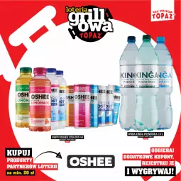 Gazetka promocyjna Topaz - Gazetka - Gazetka - ważna od 15.06 do 15.06.2025 - strona 69 - produkty: Sok, Ser, Oshee, Woda