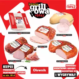 Gazetka promocyjna Topaz - Gazetka - Gazetka - ważna od 15.06 do 15.06.2025 - strona 7 - produkty: Sos, Gry, Szynka, Kiełbasa biała, Kiełbasa