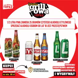 Gazetka promocyjna Topaz - Gazetka - Gazetka - ważna od 15.06 do 15.06.2025 - strona 76 - produkty: Piwo, Gry, Tyskie, Lech Premium