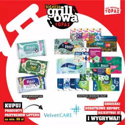 Gazetka promocyjna Topaz - Gazetka - Gazetka - ważna od 15.06 do 15.06.2025 - strona 87 - produkty: Papier, Velvet, Chusteczki