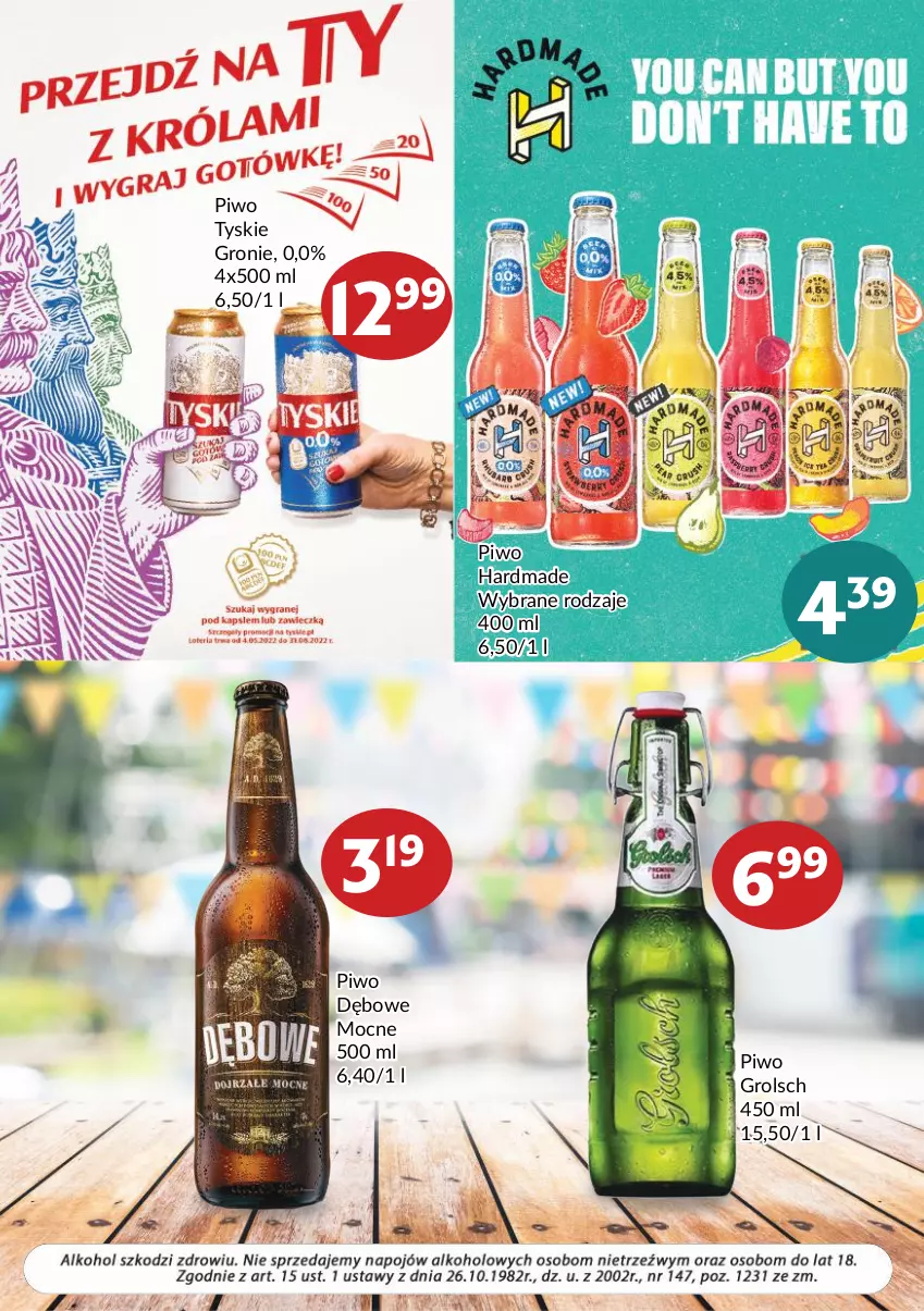 Gazetka promocyjna Prim Market - ważna 01.05 do 31.05.2022 - strona 6 - produkty: Piwo, Tyskie