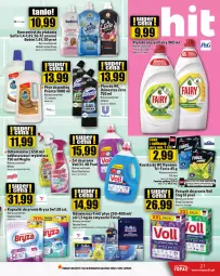 Gazetka promocyjna Topaz - Gazetka - Gazetka - ważna od 06.03 do 06.03.2024 - strona 21 - produkty: Domestos, Odkamieniacz, Top, Sól, Finish, Proszek do prania, Odtłuszczacz, Kostka do wc, Zmywarki, Pronto, Bryza, Kapsułki do prania, Fa