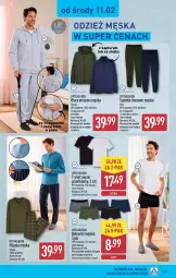 Gazetka promocyjna Aldi - Pełna oferta - Gazetka - ważna od 14.02 do 14.02.2026 - strona 23 - produkty: Ser, T-shirt, Dres, Wełna, Spodnie, Bluza, Spodnie dresowe, Bluza dresowa, Bokserki, Piżama, Fa