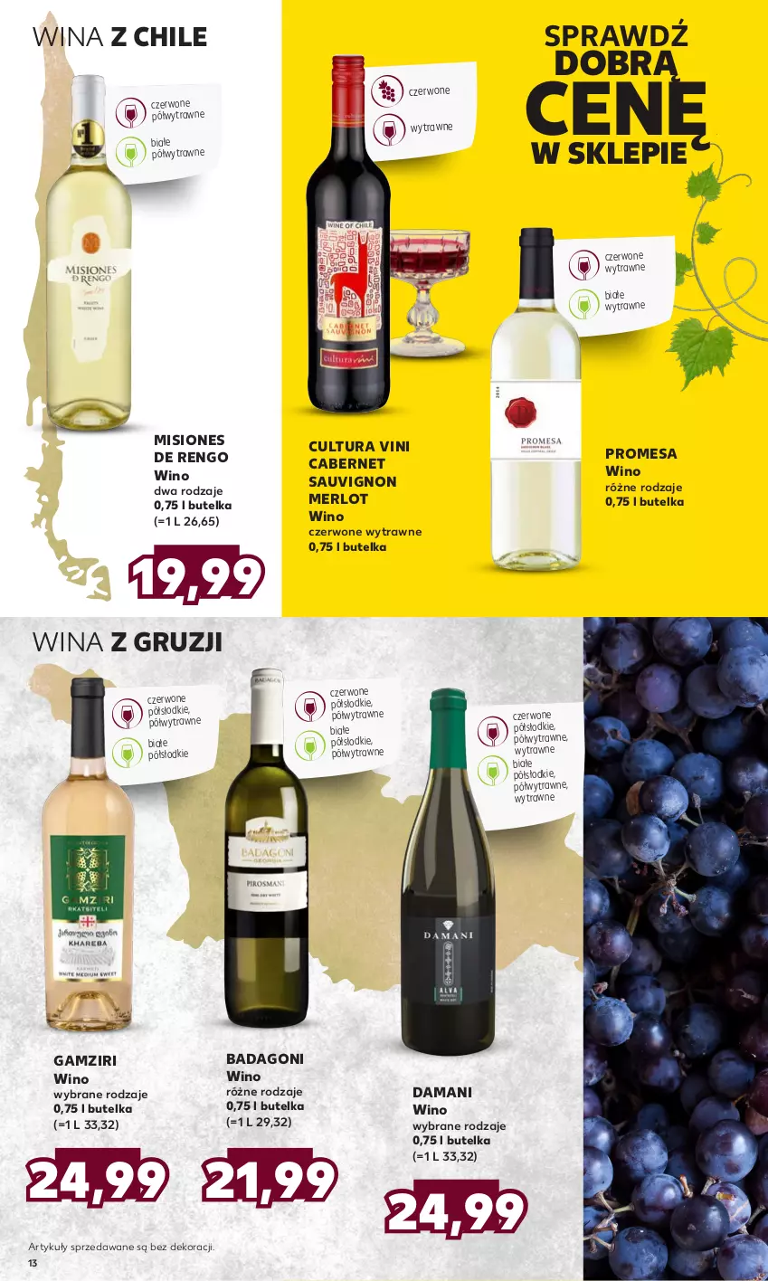 Gazetka promocyjna Kaufland - Barek Kauflandu - ważna 13.07 do 26.07.2023 - strona 13 - produkty: Cabernet Sauvignon, Merlot, Wino