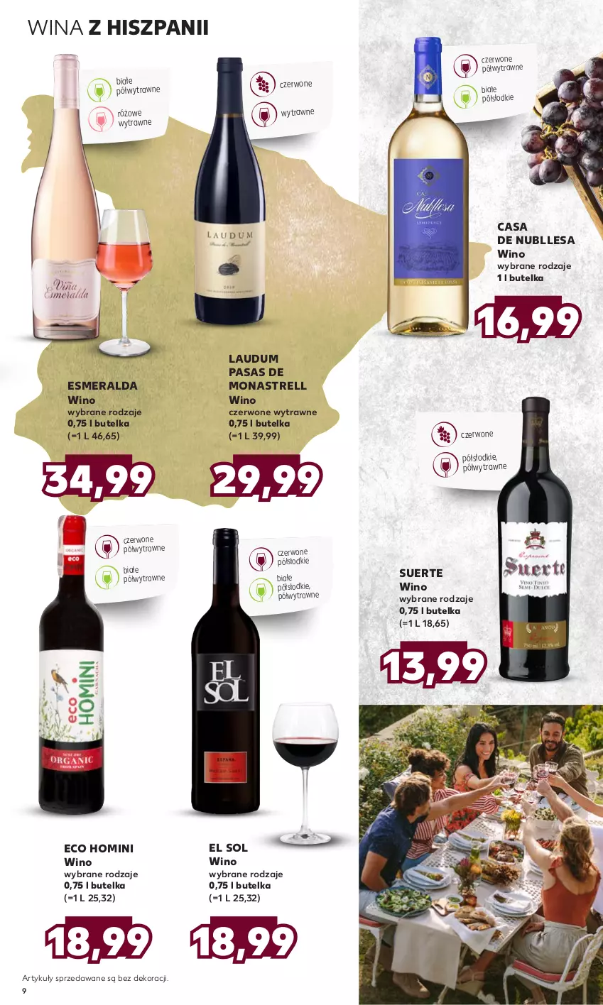 Gazetka promocyjna Kaufland - Barek Kauflandu - ważna 13.07 do 26.07.2023 - strona 9 - produkty: Wino, Wino czerwone