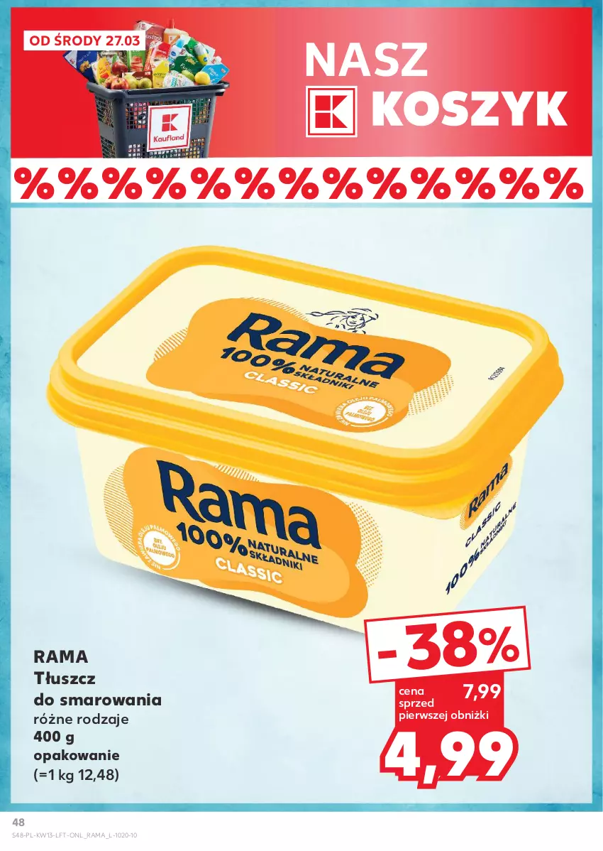 Gazetka promocyjna Kaufland - Gazetka tygodnia - ważna 27.03 do 03.04.2024 - strona 48 - produkty: Kosz, Rama