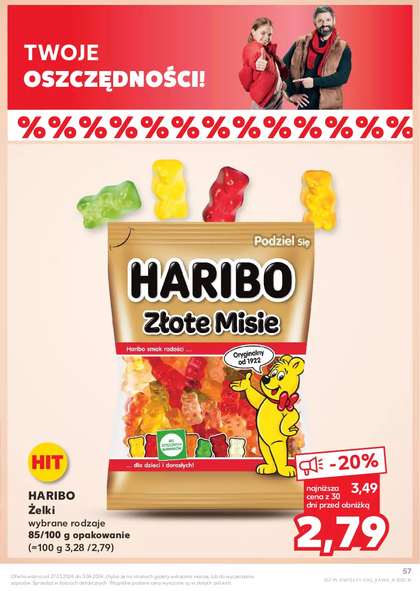 Gazetka promocyjna Kaufland - Gazetka tygodnia - ważna 27.03 do 03.04.2024 - strona 57 - produkty: Haribo, Kawa