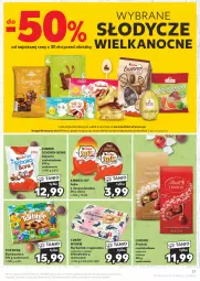 Gazetka promocyjna Kaufland - Gazetka tygodnia - Gazetka - ważna od 03.04 do 03.04.2024 - strona 27 - produkty: Cukier, Lindor, Cukierki czekoladowe, Herbatniki, Toffifee, Cukierki, Bomboniera, Waga, Kinder