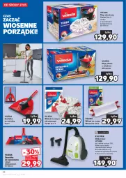 Gazetka promocyjna Kaufland - Gazetka tygodnia - Gazetka - ważna od 03.04 do 03.04.2024 - strona 88 - produkty: Teleskop, Odkurzacz, Ser, Por, Mop, Rama, Szczotka, Kije, Vileda, Wkład do mopa, Wiadro, Haczyk, Orka, Wiadro z wyciskaczem, Szufelka