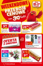 Gazetka promocyjna Auchan - Gazetka 30 Lat Supermarket Auchan Franczyza - Gazetka - ważna od 21.01 do 21.01.2026 - strona 2 - produkty: Ser, Gra, Papier, Tulipan, Adidas, Ręcznik, Rolki, Czekolada, Mars, Bukiet, Luksja
