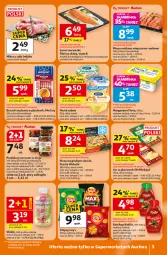 Gazetka promocyjna Auchan - Gazetka 30 Lat Supermarket Auchan Franczyza - Gazetka - ważna od 21.01 do 21.01.2026 - strona 3 - produkty: Ketchup, Mięso mielone, Ser, Chipsy, Pizza, Margaryna, Morliny, Kotlin, Boczek, Flora, Olej, Pomidory, Mięso