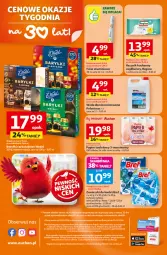 Gazetka promocyjna Auchan - Gazetka 30 Lat Supermarket Auchan Franczyza - Gazetka - ważna od 21.01 do 21.01.2026 - strona 4 - produkty: Gin, Papier, Ręcznik kuchenny, Zawieszki, Bref, Papier toaletowy, Ręcznik, Rolki, Woda, Folia aluminiowa