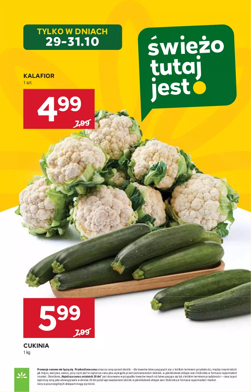 Gazetka promocyjna Stokrotka - Supermarket - ważna 30.10 do 05.11.2025 - strona 11 - produkty: HP, Kalafior
