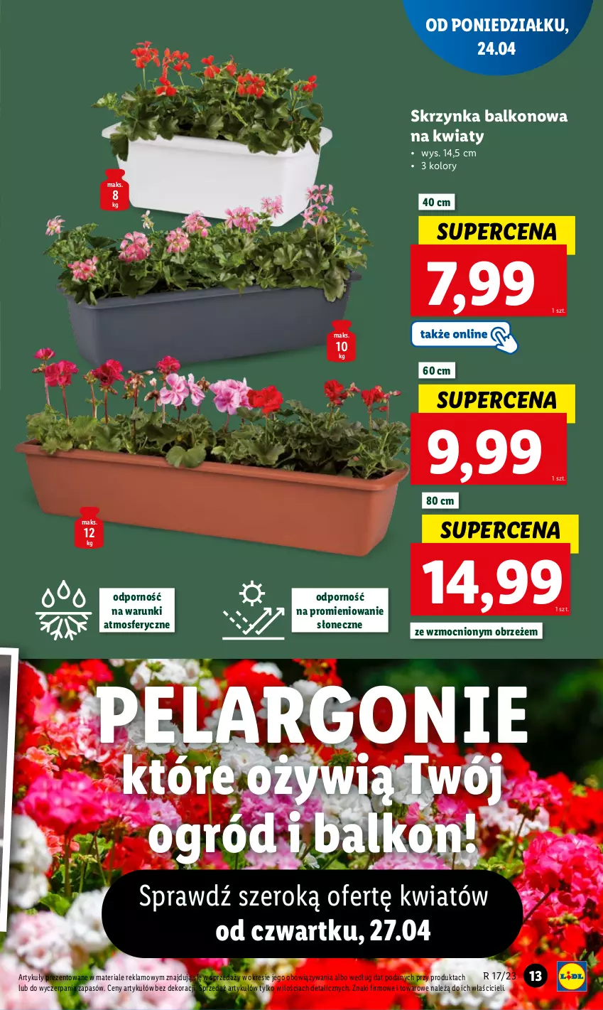 Gazetka promocyjna Lidl - GAZETKA - ważna 24.04 do 30.04.2023 - strona 15 - produkty: Ogród, Por