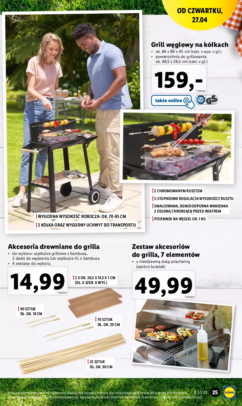 Gazetka promocyjna Lidl - GAZETKA - ważna 24.04 do 30.04.2023 - strona 29 - produkty: Grill, Pojemnik, Por, Sok, Sport, Top, Tran