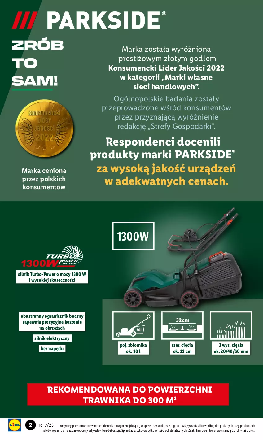 Gazetka promocyjna Lidl - GAZETKA - ważna 24.04 do 30.04.2023 - strona 4 - produkty: Gra, Kosz, Parkside, Sok