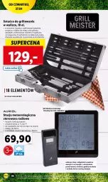 Gazetka promocyjna Lidl - GAZETKA - Gazetka - ważna od 30.04 do 30.04.2023 - strona 30 - produkty: Czujnik zewnętrzny, Budzik, Widelec, Szczotka, Szczypce, Grill, LG, Fa