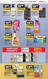 Gazetka promocyjna Netto - Artykuły spożywcze - Gazetka - ważna od 31.01 do 31.01.2024 - strona 11 - produkty: Płyn do prania, Mydło w płynie, Wellaflex, Zawieszka do wc, Bref, Proszek do prania, Persil, Cillit Bang, Wella, Woolite, Lakier do włosów, Mydło, Pianka do włosów, Kapsułki do prania, Lakier