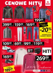 Gazetka promocyjna Selgros - Oferta przemysłowa - Gazetka - ważna od 15.02 do 15.02.2023 - strona 19 - produkty: Puma, Hi-Tec, Sweter, Por, Buty, Spodnie jeans, Kurtka, Maska medyczna, Kamizelka, Wełna, Spodnie, Maska