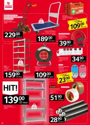 Gazetka promocyjna Selgros - Oferta przemysłowa - Gazetka - ważna od 15.02 do 15.02.2023 - strona 26 - produkty: Top, Por, Uchwyty, Tran, Regał, Wózek, Taśma pakowa, Waga, Regał metalowy, Dźwig