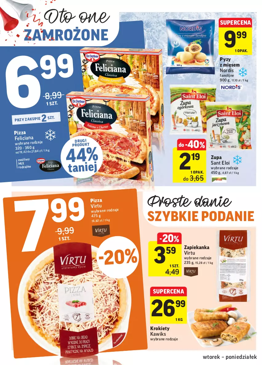 Gazetka promocyjna Intermarche - ważna 01.06 do 07.06.2021 - strona 34 - produkty: Fa, Feliciana, Krokiety, Pizza, Virtu, Zapiekanka, Zupa