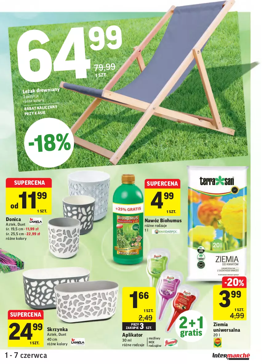 Gazetka promocyjna Intermarche - ważna 01.06 do 07.06.2021 - strona 45 - produkty: Biohumus, Gra, Mus, Nawóz