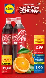 Gazetka promocyjna Lidl - Świąteczne szaleństwo cenowe - Gazetka - ważna od 22.12 do 22.12.2024 - strona 3 - produkty: Ser, Coca-Cola, Pomarańcze, Deser