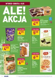 Gazetka promocyjna Aldi - Gazetka - ważna od 08.05 do 08.05.2021 - strona 16 - produkty: Piec, Ciastka, Ser, Gin, Grissini, Kawa, Chrupki, Tera, Dżem, Tarta, Dell, Sezam, T’amoro, Rurki, Pieczywo chrupkie, Pieczywo, Desery włoskie, Deser, Kakao