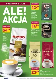 Gazetka promocyjna Aldi - Gazetka - ważna od 08.05 do 08.05.2021 - strona 18 - produkty: Gra, BIC, Kawa ziarnista, Kawa mielona, Kawa, Tera, LANA, Lavazza, Gimoka, Segafredo