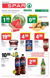 Gazetka promocyjna Spar - Spar-Mini - Gazetka - ważna od 23.07 do 23.07.2025 - strona 1 - produkty: Piwo, Ketchup, Namysłów, Parówki, Ziemniaki, Lody, Pepsi, Napój gazowany, Pudliszki, Napój, Berlinki, Heinz