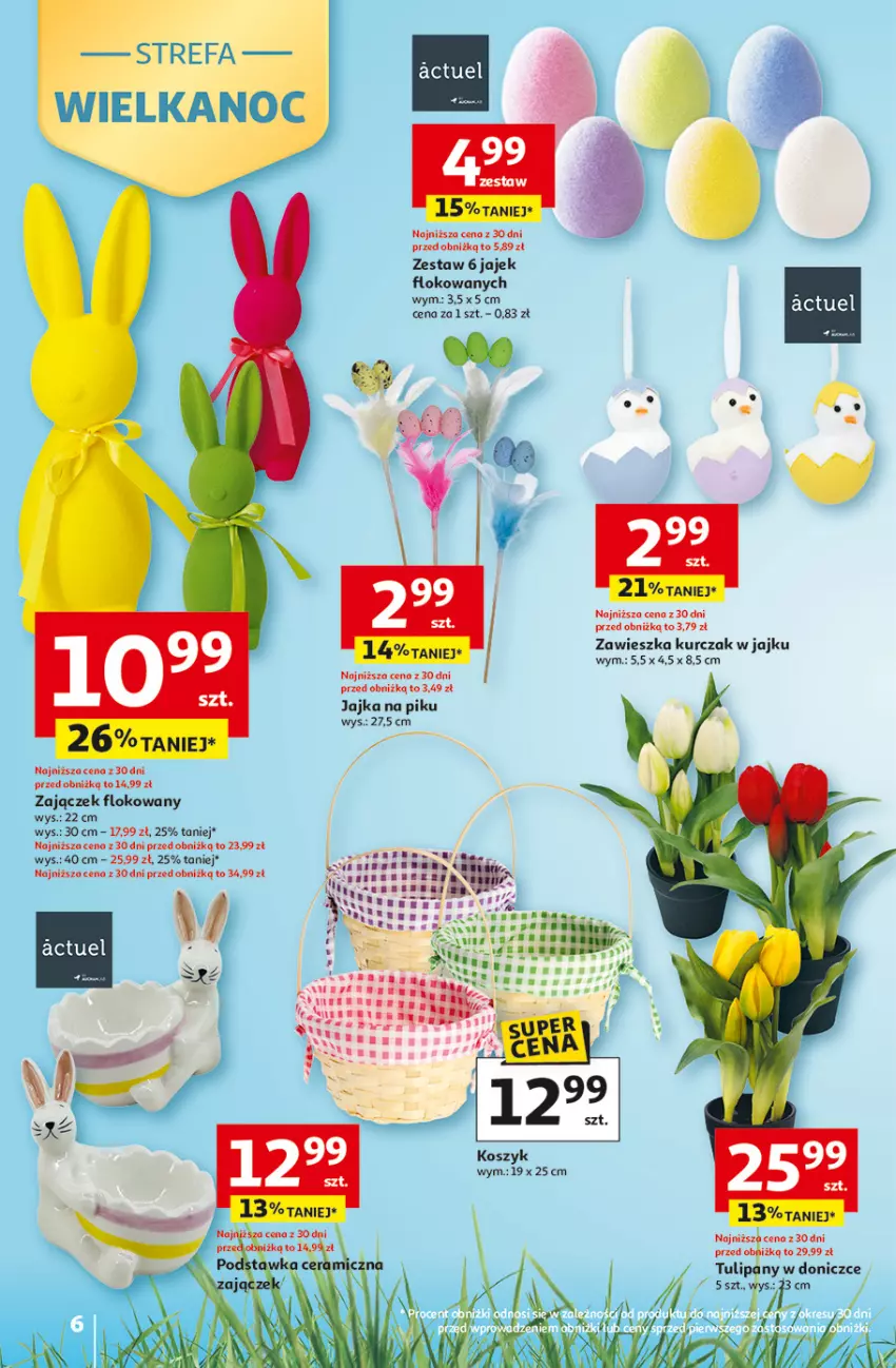 Gazetka promocyjna Auchan - Gazetka 30 Lat Hipermarket Auchan - ważna 19.03 do 25.03.2026 - strona 6 - produkty: Kosz, Kurczak, Tulipan