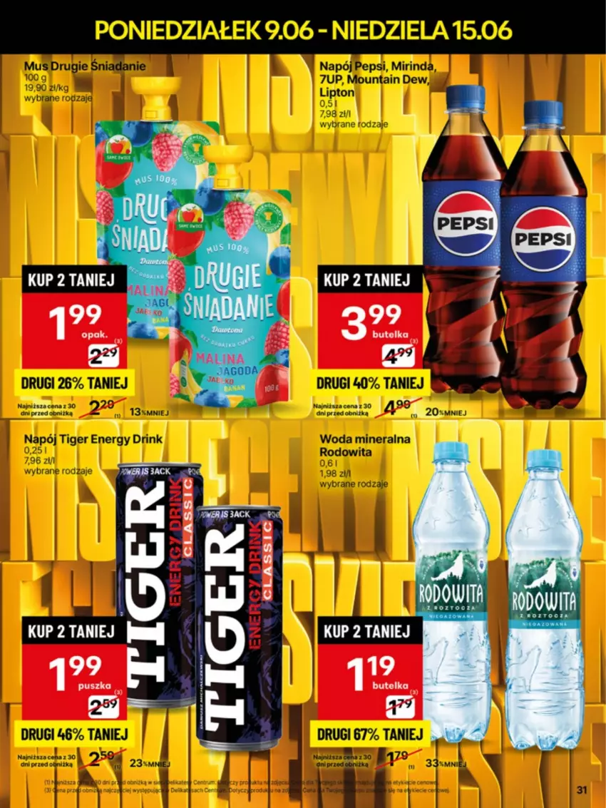 Gazetka promocyjna Delikatesy Centrum - Franczyza DC24 Poniedziałek - ważna 09.06 do 15.06.2025 - strona 31 - produkty: HP