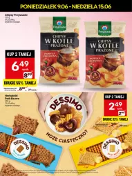 Gazetka promocyjna Delikatesy Centrum - Franczyza DC24 Poniedziałek - Gazetka - ważna od 15.06 do 15.06.2025 - strona 28 - produkty: Herbatniki Petit Beurre, Chipsy, Herbatniki, Przysnacki