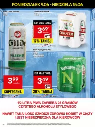 Gazetka promocyjna Delikatesy Centrum - Franczyza DC24 Poniedziałek - Gazetka - ważna od 15.06 do 15.06.2025 - strona 32 - produkty: Piwa, Piwo, Piec, Pur, Koc, Gra, Namysłów, Okocim