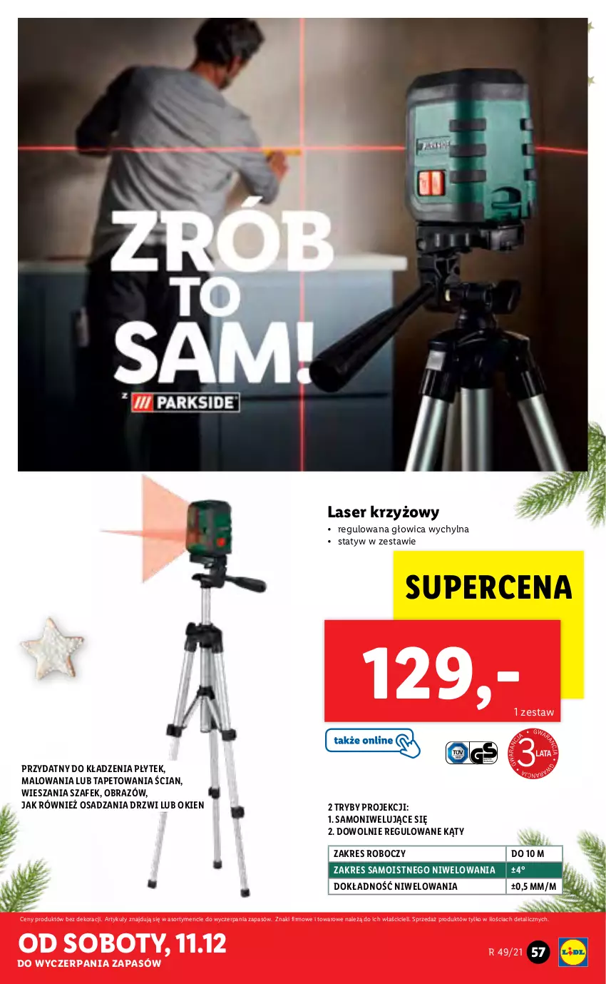 Gazetka promocyjna Lidl - GAZETKA - ważna 06.12 do 12.12.2021 - strona 57