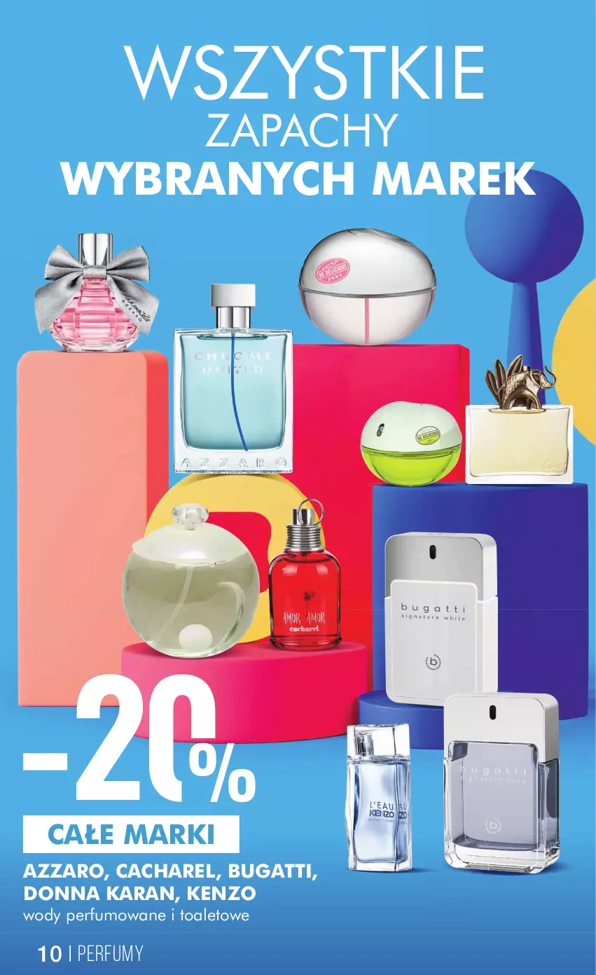 Gazetka promocyjna Super Pharm - Gazetka - ważna 12.09 do 25.09.2024 - strona 10 - produkty: Azzaro, Cacharel, Kenzo, Perfum