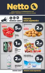 Gazetka promocyjna Netto - Artykuły spożywcze - Gazetka - ważna od 07.09 do 07.09.2024 - strona 1 - produkty: Mus, Napój energetyczny, Papier, Cukier, Papryka czerwona, Papryka, Papier toaletowy, Muszynianka, Woda mineralna, Cukierki, Woda, Napój